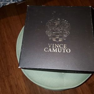 Black leather bootie